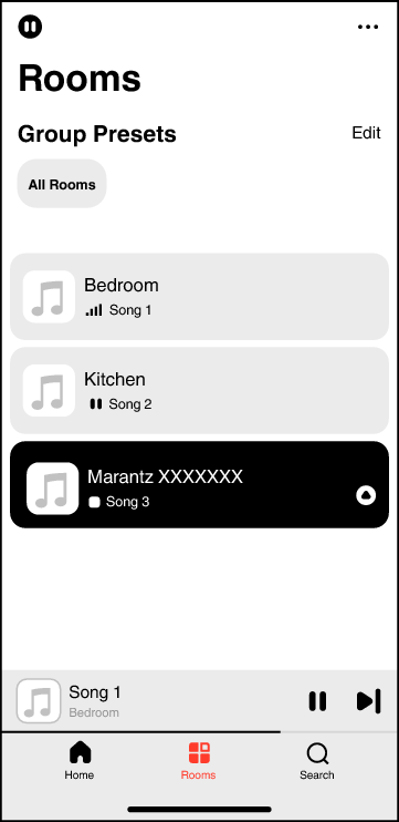 App Select Room Mz XXXXXXX